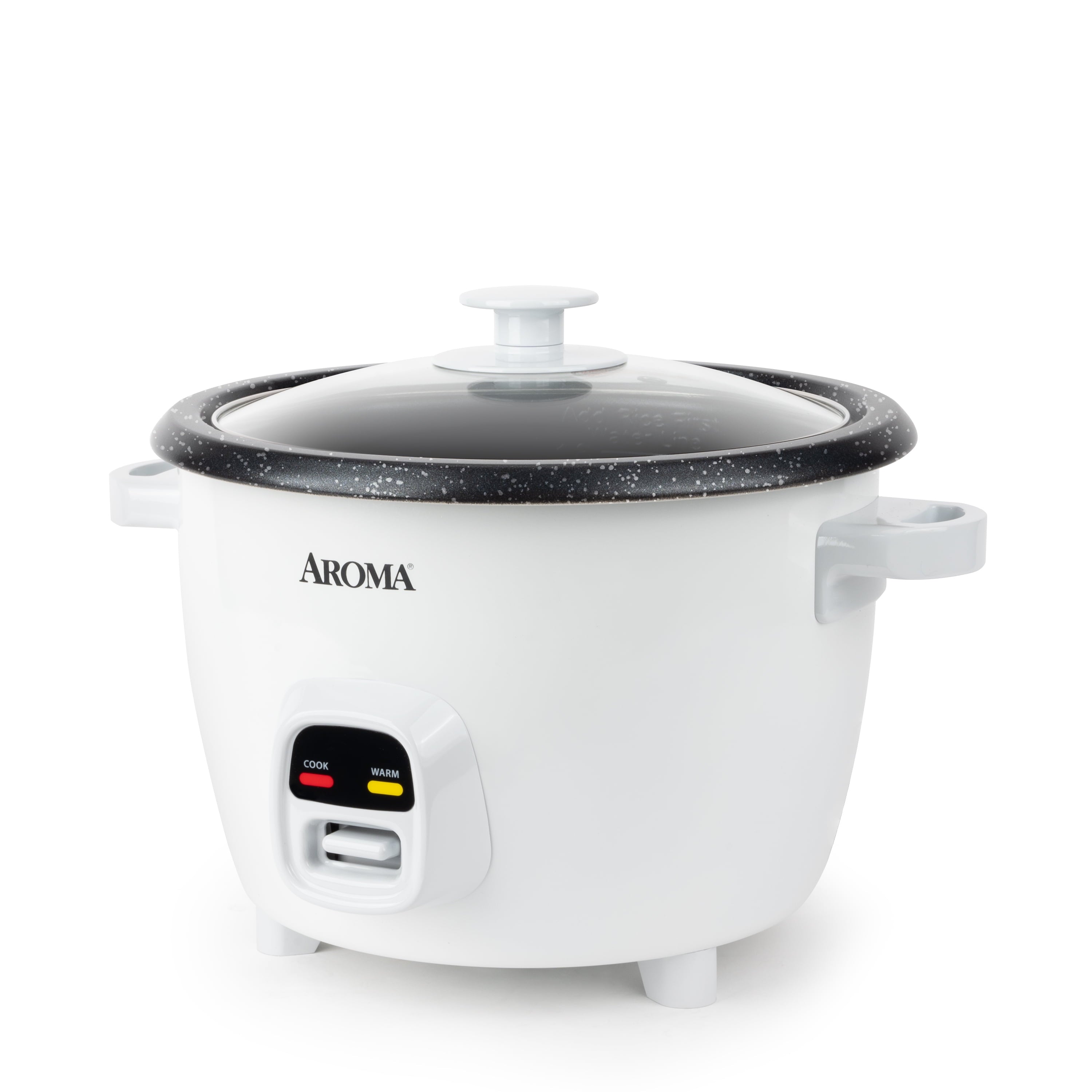 Aroma® 20-Cup Rice & Grain Cooker, 8X Bonded Granite Coating, White, New