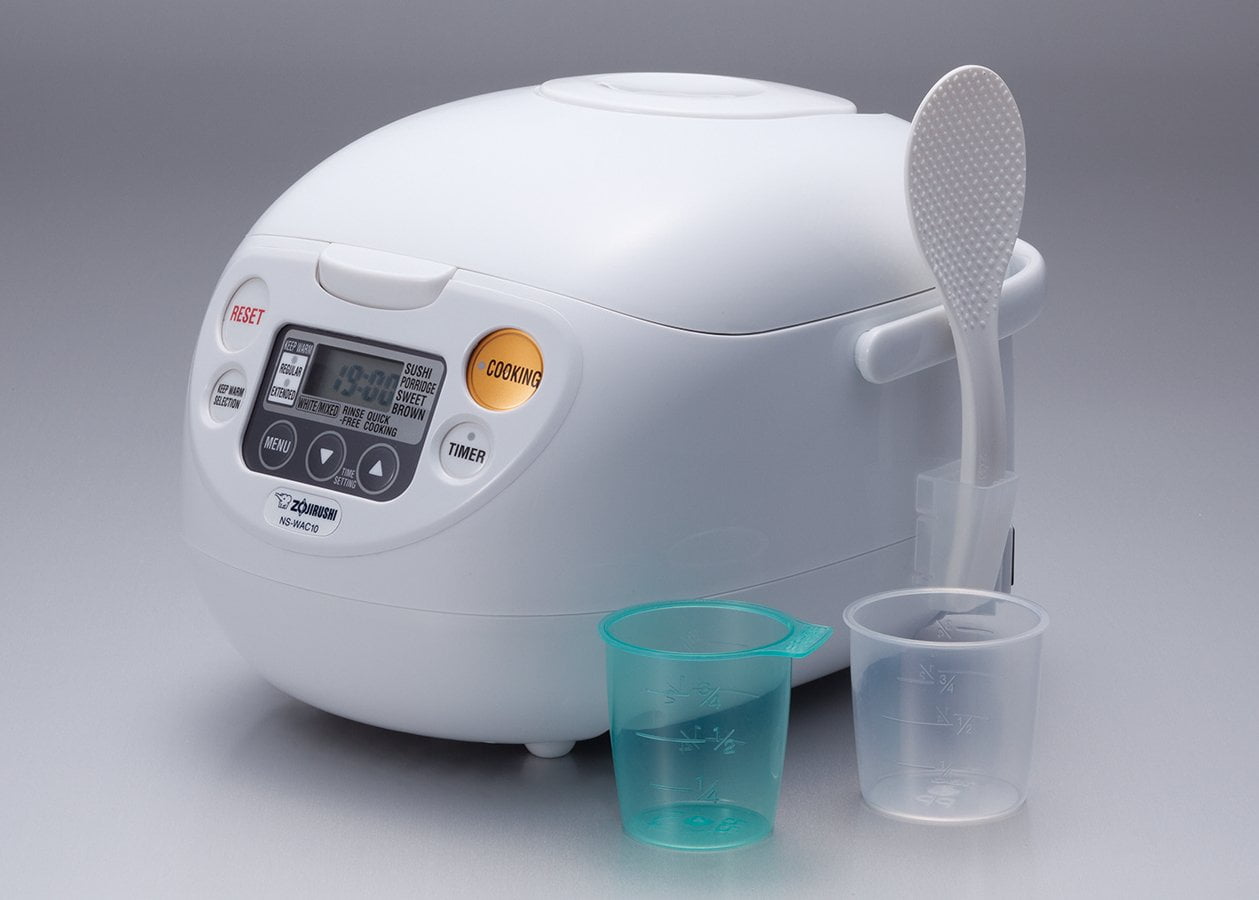 Zojirushi Micom Rice Cooker and Warmer (5.5-Cup/ Cool White)
