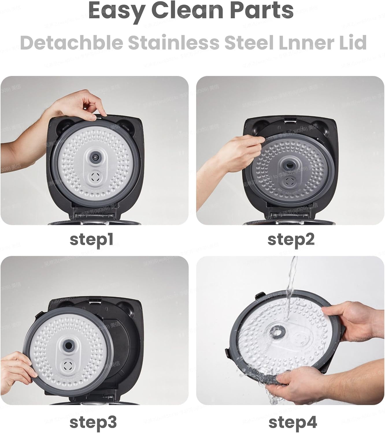 Comfee 10-Cup Rice Cooker & Multi Cooker, Rice Maker, Steamer, Electric Cooker