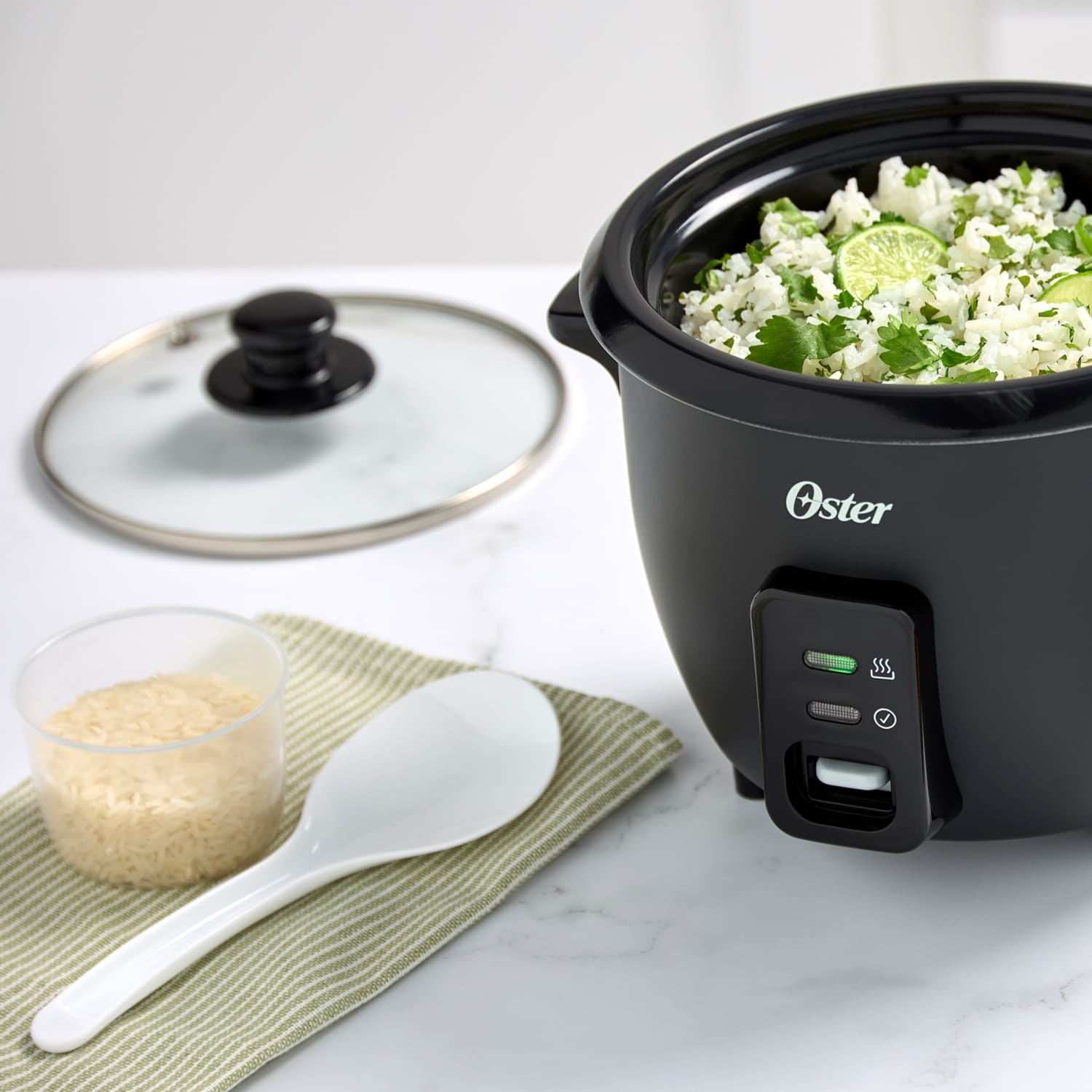 Oster 6 Cup Rice Cooker, Electric Rice Cooker and Rice Maker