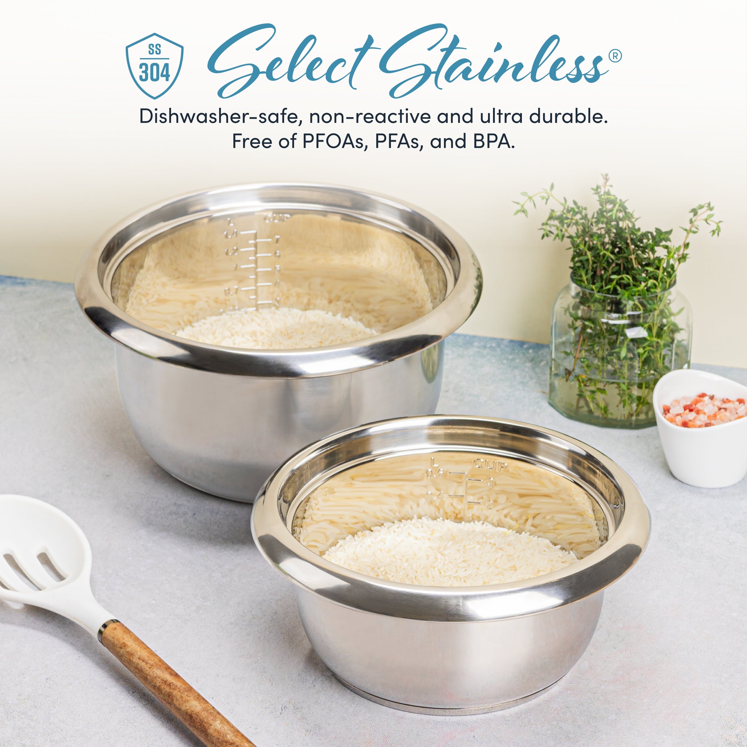 Aroma 6 Cup White Simply Stainless Pot - White, New